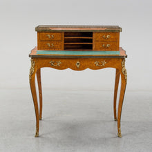 Lade das Bild in den Galerie-Viewer, Barock Rokoko Sekretär Rosenholz Parqueterie Damensekretär um 1900