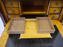 Lade das Bild in den Galerie-Viewer, Empire Biedermeier Sekretär Mahagoni Birke Kabinett Geheimfächer Wien um 1810