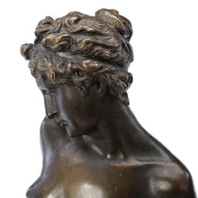 Lade das Bild in den Galerie-Viewer, Amazone Bronze signiert Josef Tüshaus Düsseldorf 1896 Höhe 65 cm 24 kg