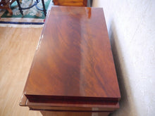 Lade das Bild in den Galerie-Viewer, Empire Biedermeier Kommode Schrank Halbschrank Mahagoni um 1815 restauriert