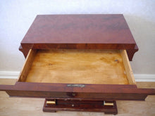 Lade das Bild in den Galerie-Viewer, Empire Biedermeier Kommode Schrank Halbschrank Mahagoni um 1815 restauriert