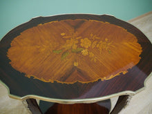 Lade das Bild in den Galerie-Viewer, Barock Rokoko Tisch Beistelltisch Palisander Rosenholz mit Bronzen um 1870