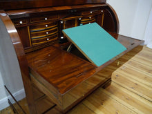 Lade das Bild in den Galerie-Viewer, Empire Biedermeier Sekretär Mahagoni Intarsien Geheimfächer um 1815 restauriert