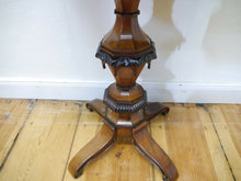 Lade das Bild in den Galerie-Viewer, Biedermeier Empire Nähtisch Mahagoni Fadenintarsien um 1820 restauriert