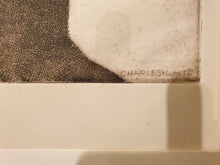 Lade das Bild in den Galerie-Viewer, Charles Wilbert White 1974 Profile Radierung in Braun angebliche Auflage 10 Stk