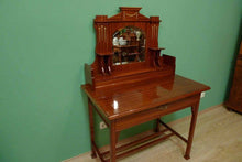 Lade das Bild in den Galerie-Viewer, Jugendstil Schreibtisch - Sekretär Schminktisch - Mahagonie Klasszizismus