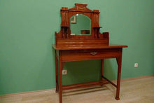 Lade das Bild in den Galerie-Viewer, Jugendstil Schreibtisch - Sekretär Schminktisch - Mahagonie Klasszizismus