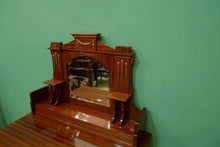 Lade das Bild in den Galerie-Viewer, Jugendstil Schreibtisch - Sekretär Schminktisch - Mahagonie Klasszizismus