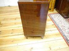 Lade das Bild in den Galerie-Viewer, Biedermeier Kommode Mahagoni gebaucht Intarsien selten um 1820 restauriert