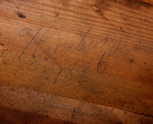 Lade das Bild in den Galerie-Viewer, Biedermeier Sekretär Mahagoni mit Aufsatz signiert in Hamburg 1826 restauriert