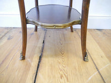 Lade das Bild in den Galerie-Viewer, Barock Rokoko Tisch Beistelltisch Salontisch mit Bronzen um 1870