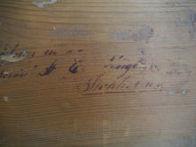 Lade das Bild in den Galerie-Viewer, Empire Biedermeier Säulen Kommode mit Schreibfach Mahagoni um 1815 Signatur
