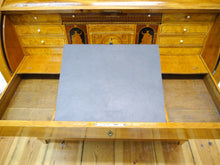 Lade das Bild in den Galerie-Viewer, Empire Biedermeier Sekretär Esche Intarsienbilder Geheimfächer 1820 restauriert