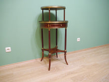 Lade das Bild in den Galerie-Viewer, Biedermeier Etagere Tisch Beistelltisch Mahagoni mit Bronze um1900