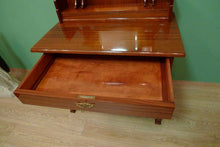 Lade das Bild in den Galerie-Viewer, Jugendstil Schreibtisch - Sekretär Schminktisch - Mahagonie Klasszizismus
