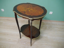 Lade das Bild in den Galerie-Viewer, Barock Rokoko Tisch Beistelltisch Palisander Rosenholz mit Bronzen um 1870