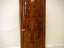 Lade das Bild in den Galerie-Viewer, Empire Biedermeier Pfeiler Tonnen Schrank Säule Podest Regal Mahagoni 1820