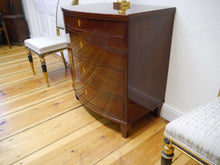 Lade das Bild in den Galerie-Viewer, Biedermeier Kommode Mahagoni gebaucht Intarsien selten um 1820 restauriert