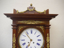 Lade das Bild in den Galerie-Viewer, Wanduhr Lenzkirch im Empire Biedermeier Klassizismus Stil um 1900
