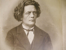 Lade das Bild in den Galerie-Viewer, Anton Rubinstein 1829 -1894 Portraitphotographie eigenhändiger Unterschrift
