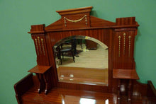 Lade das Bild in den Galerie-Viewer, Jugendstil Schreibtisch - Sekretär Schminktisch - Mahagonie Klasszizismus
