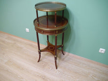Lade das Bild in den Galerie-Viewer, Biedermeier Etagere Tisch Beistelltisch Mahagoni mit Bronze um1900
