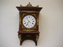 Lade das Bild in den Galerie-Viewer, Wanduhr Lenzkirch im Empire Biedermeier Klassizismus Stil um 1900
