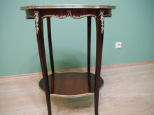 Lade das Bild in den Galerie-Viewer, Barock Rokoko Tisch Beistelltisch Palisander Rosenholz mit Bronzen um 1870

