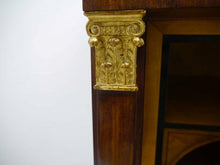 Lade das Bild in den Galerie-Viewer, Empire Biedermeier Sekretär Mahagoni Birke Kabinett Geheimfächer Wien um 1810
