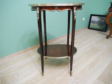 Lade das Bild in den Galerie-Viewer, Barock Rokoko Tisch Beistelltisch Palisander Rosenholz mit Bronzen um 1870
